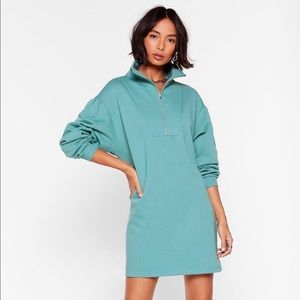 Nasty Gal Sweatshirt Dress
